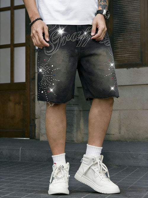 KZZ Loose-fit Denim Shorts