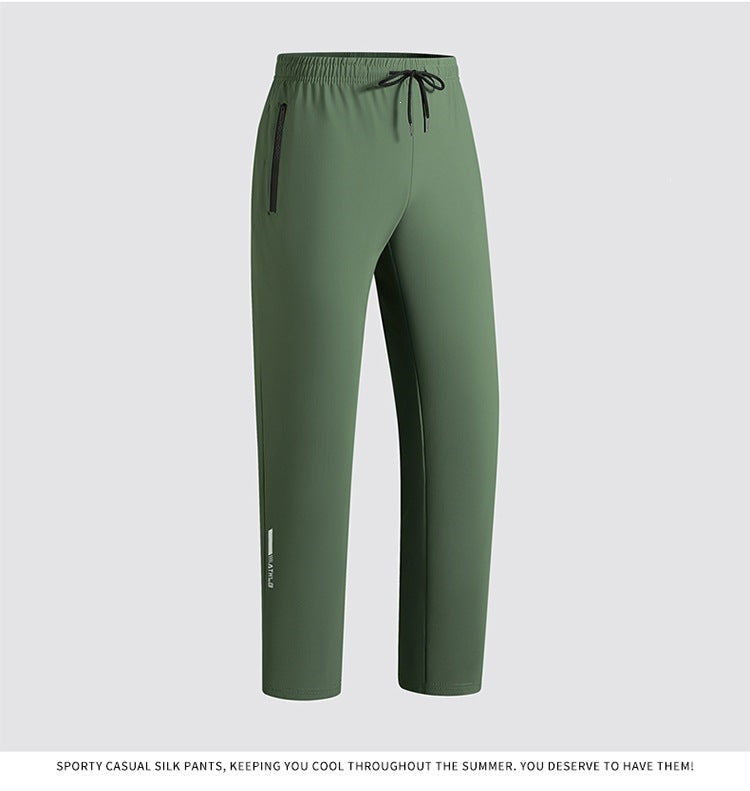 KZZ Men's Plus-Size Casual Pants (Spring/Summer)