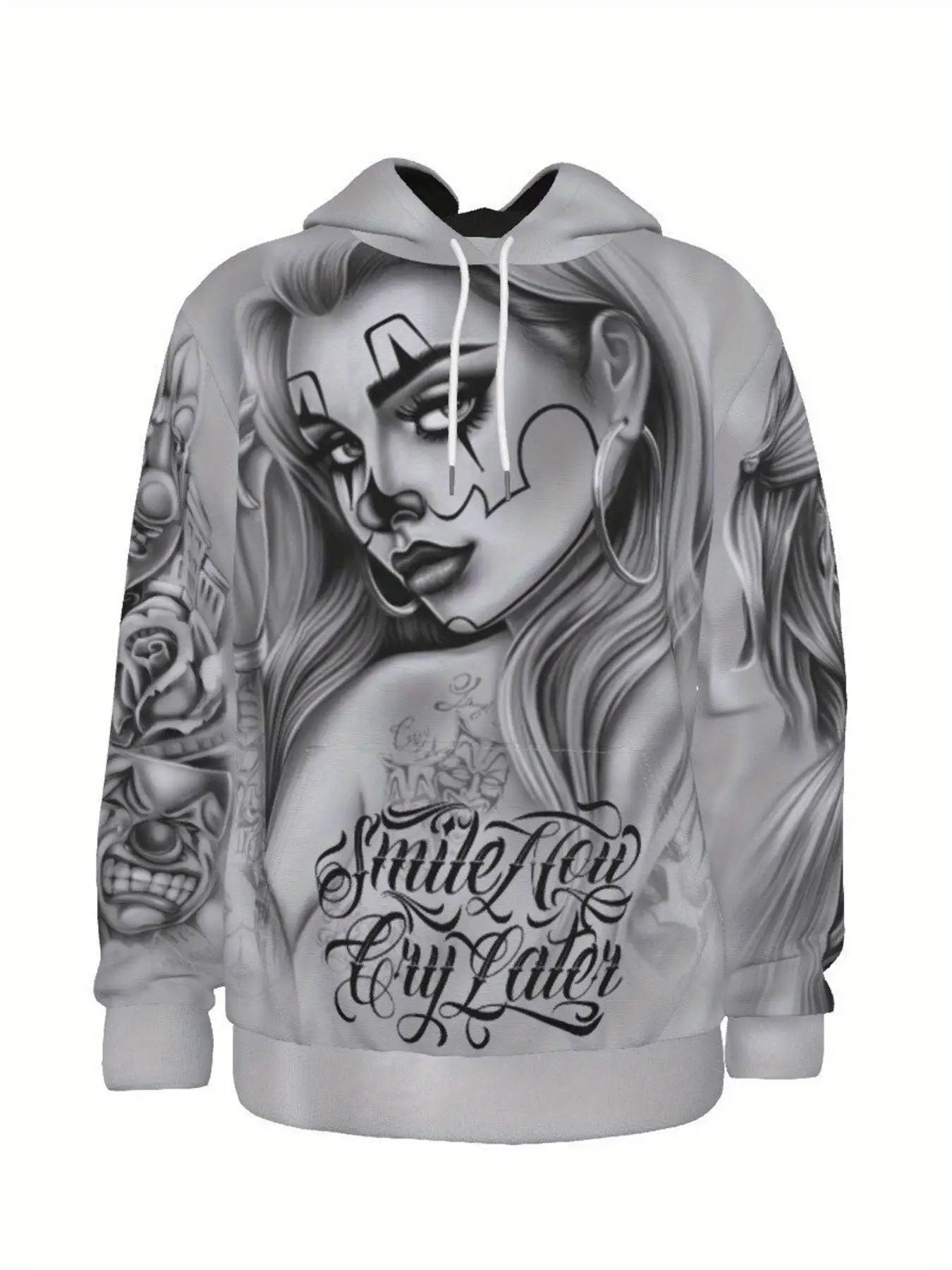 KZZ Men’s 3D Chicano Hoodie
