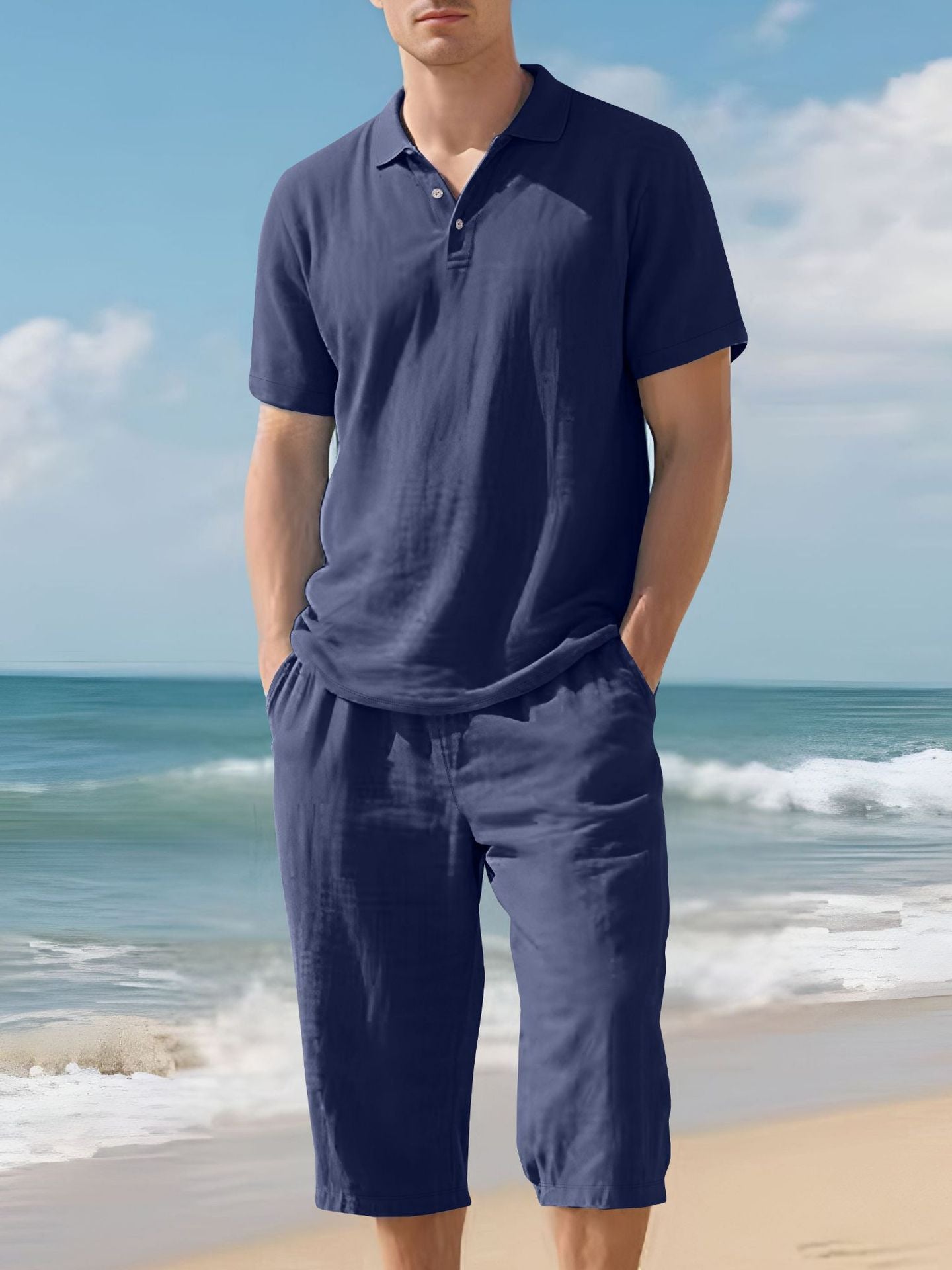 KZZ Loose-Fit, Casual, and Stylish Two-Piece Set