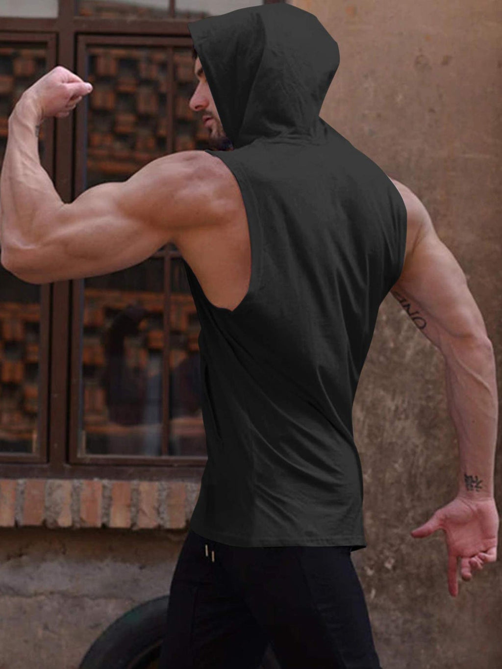 KZZ Breathable Sports Training Hoodie
