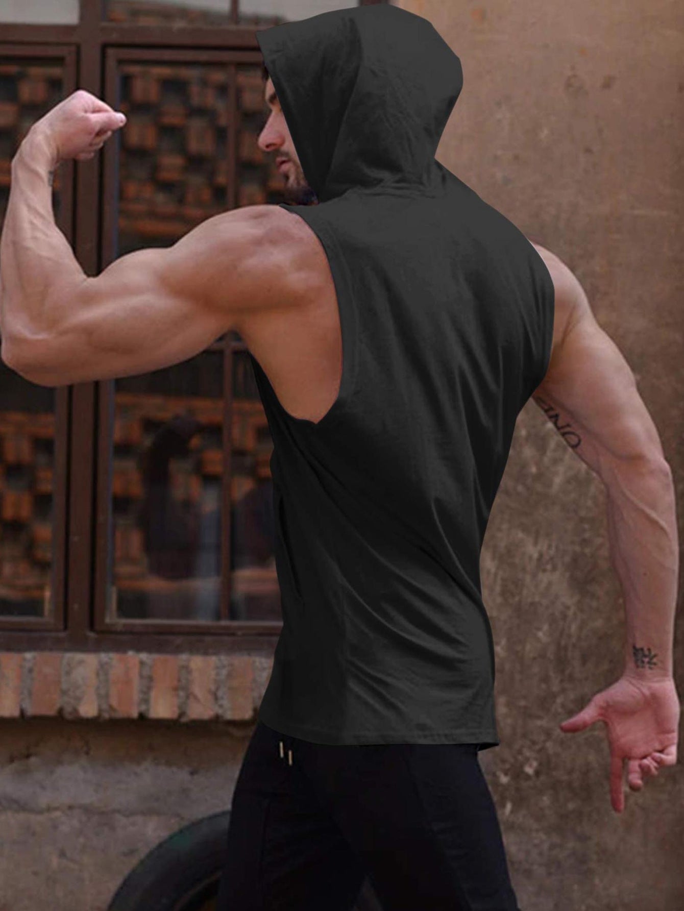 KZZ Breathable Sports Training Hoodie