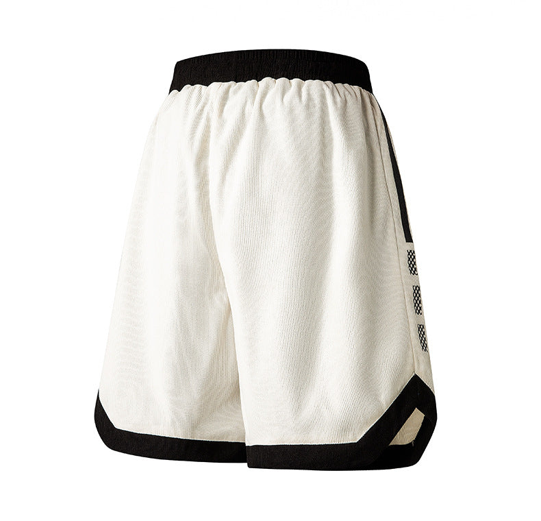 KZZ Men's Loose-Fit Retro Basketball Shorts