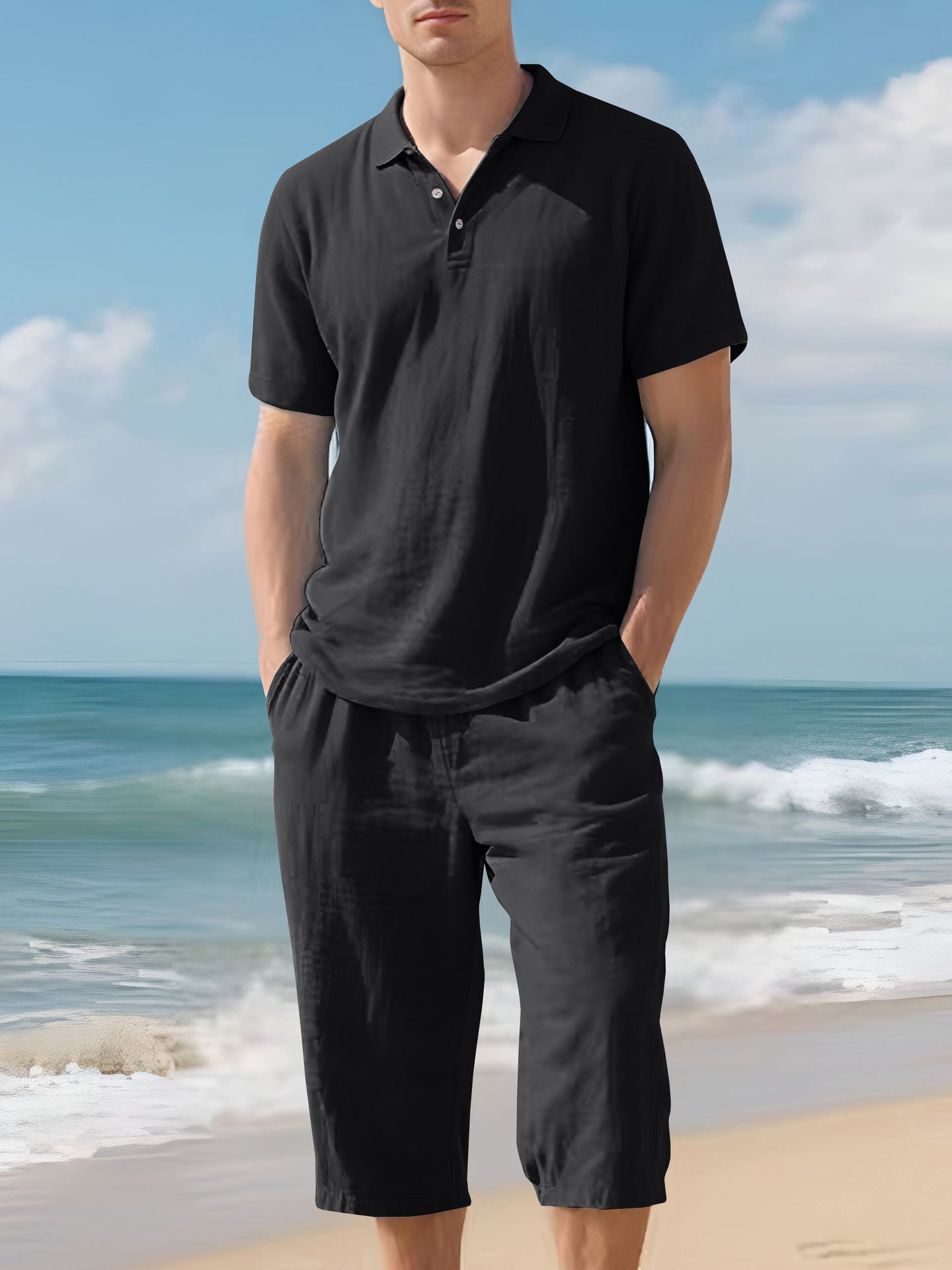 KZZ Loose-Fit, Casual, and Stylish Two-Piece Set