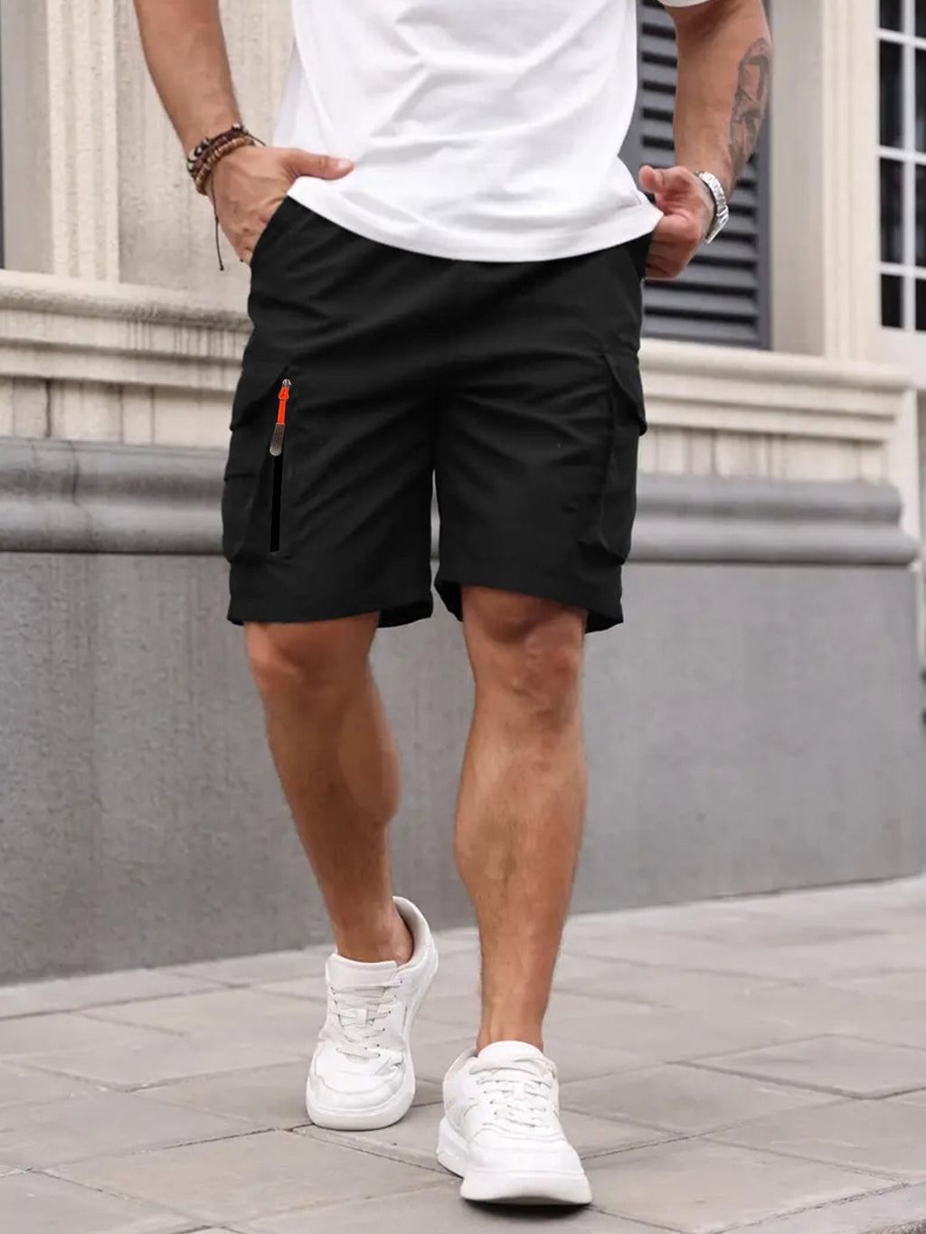 KZZ New Men's Cargo Shorts