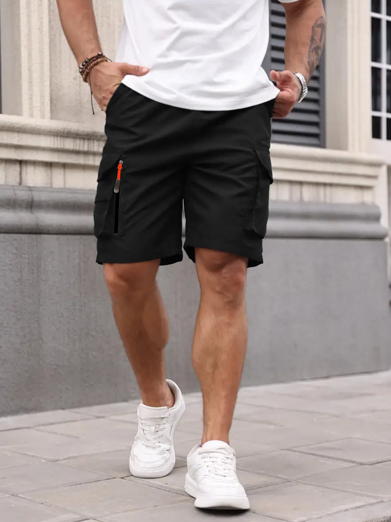 KZZ New Men's Cargo Shorts