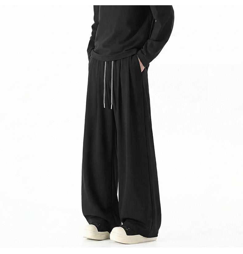 KZZ Ice-Feel Straight-Leg Pants