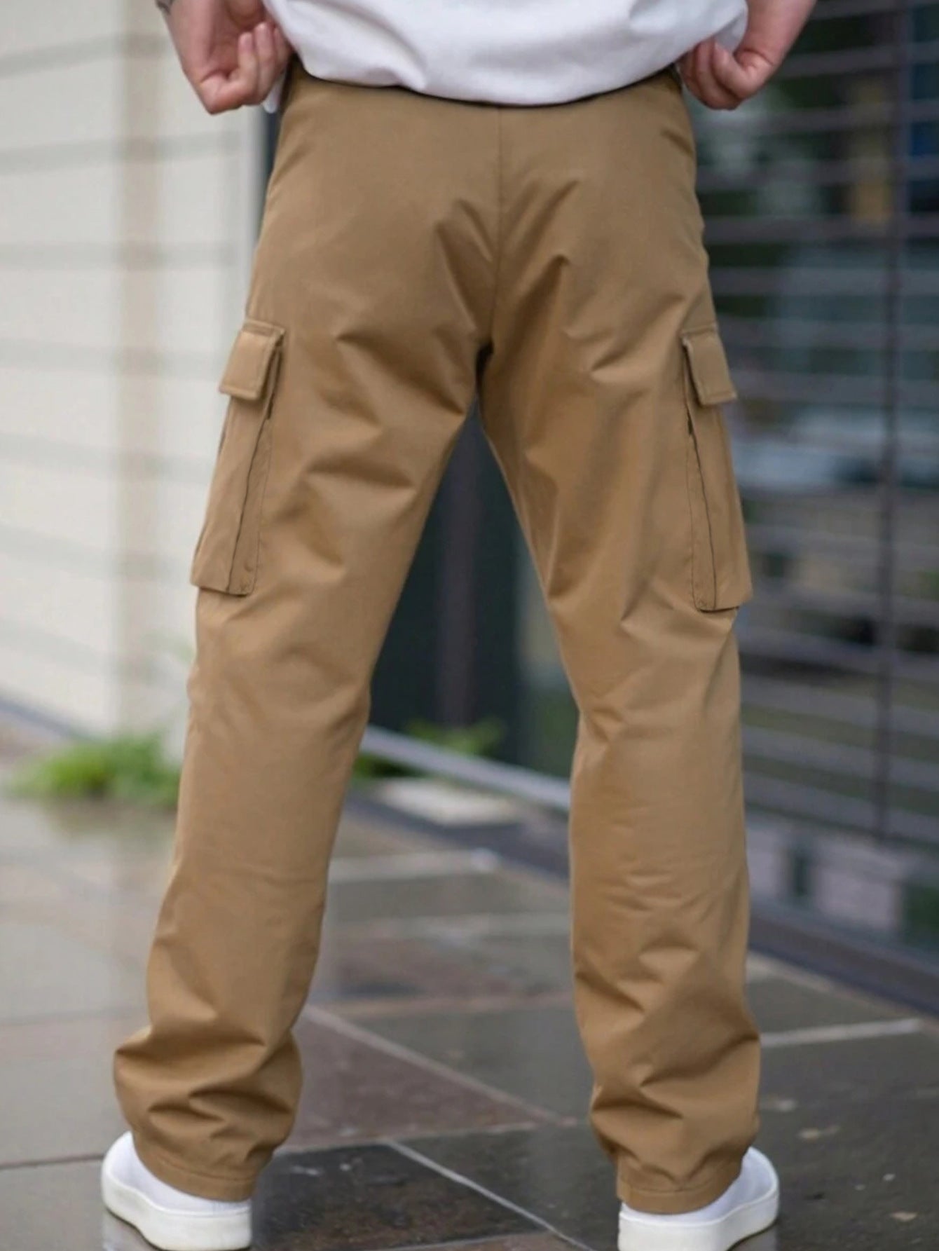 KZZ Men's casual cargo pants