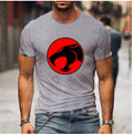 KZZ Anime Raiden 3D Printed T-Shirt Streetwear for Men