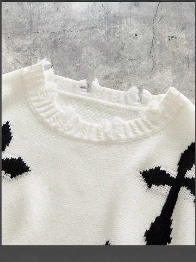 KZZ Street-Style Sleeveless Sweater