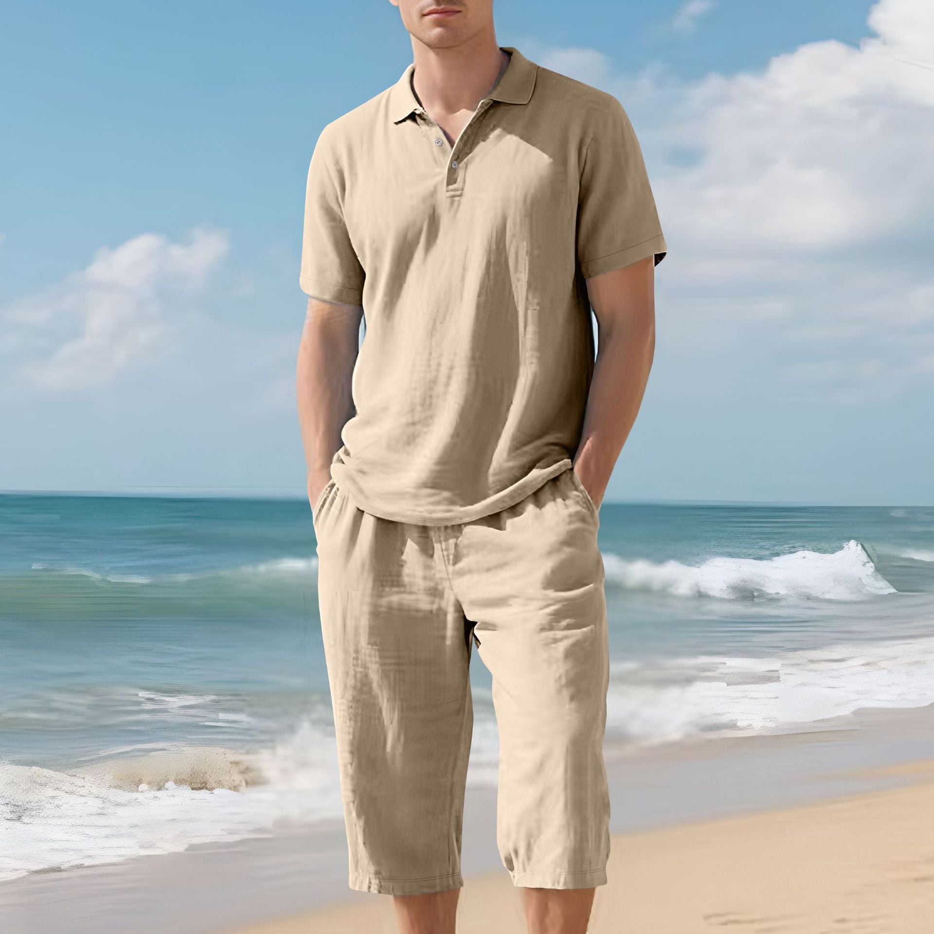 KZZ Loose-Fit, Casual, and Stylish Two-Piece Set