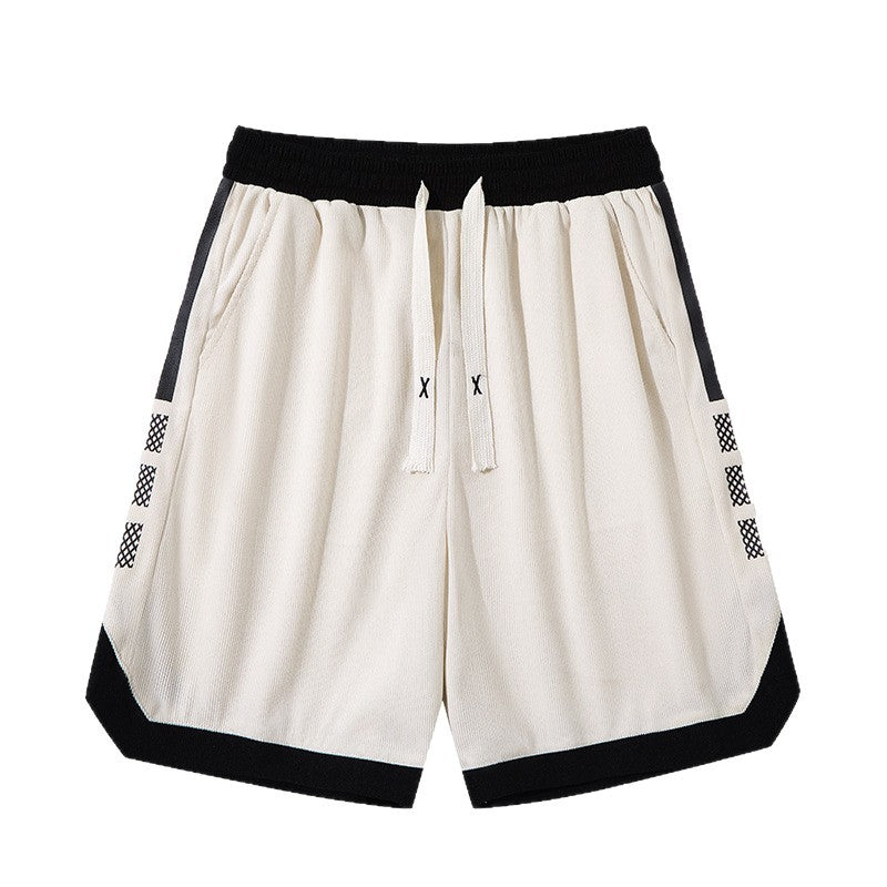KZZ Men's Loose-Fit Retro Basketball Shorts
