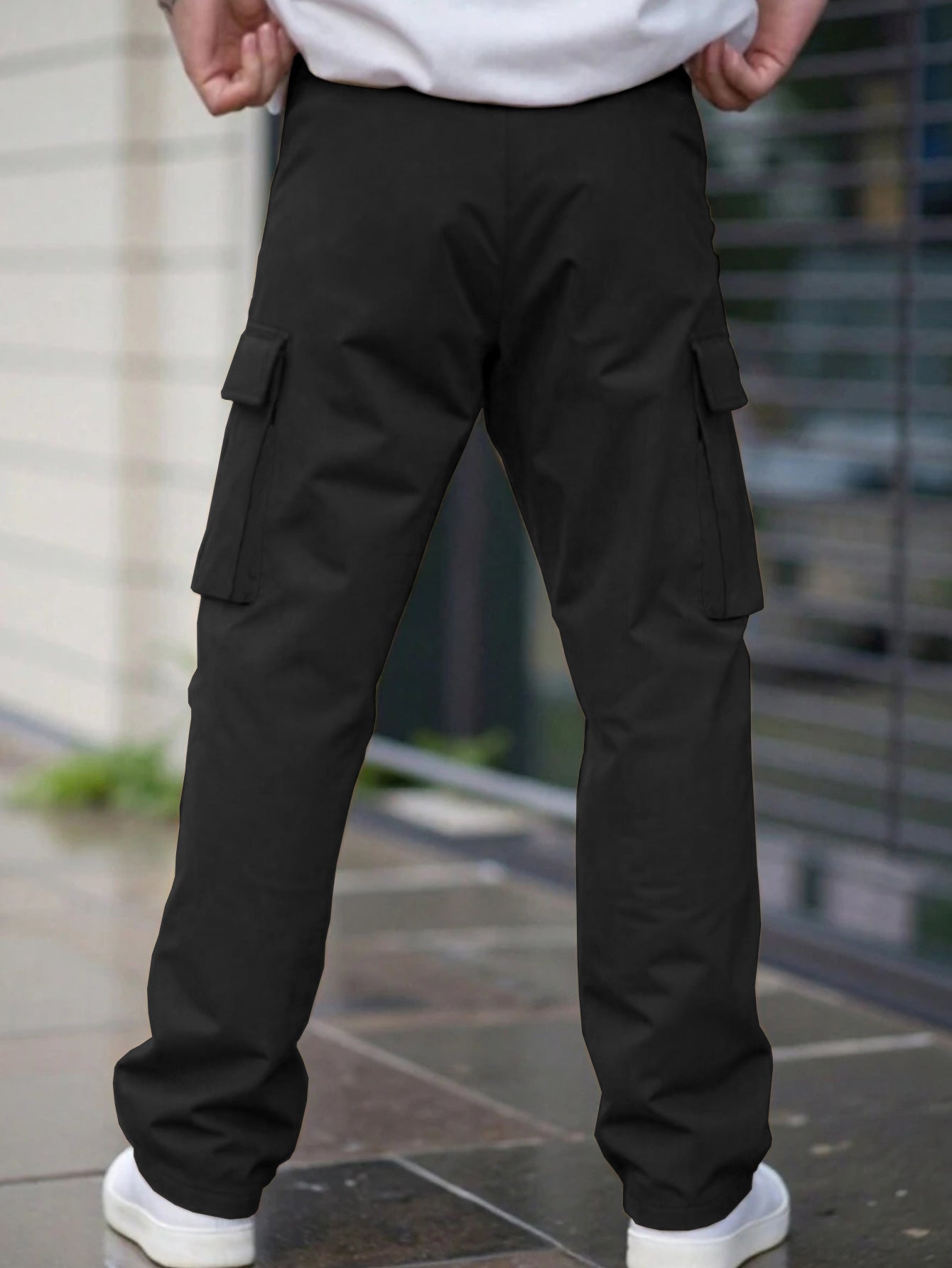 KZZ Men's casual cargo pants