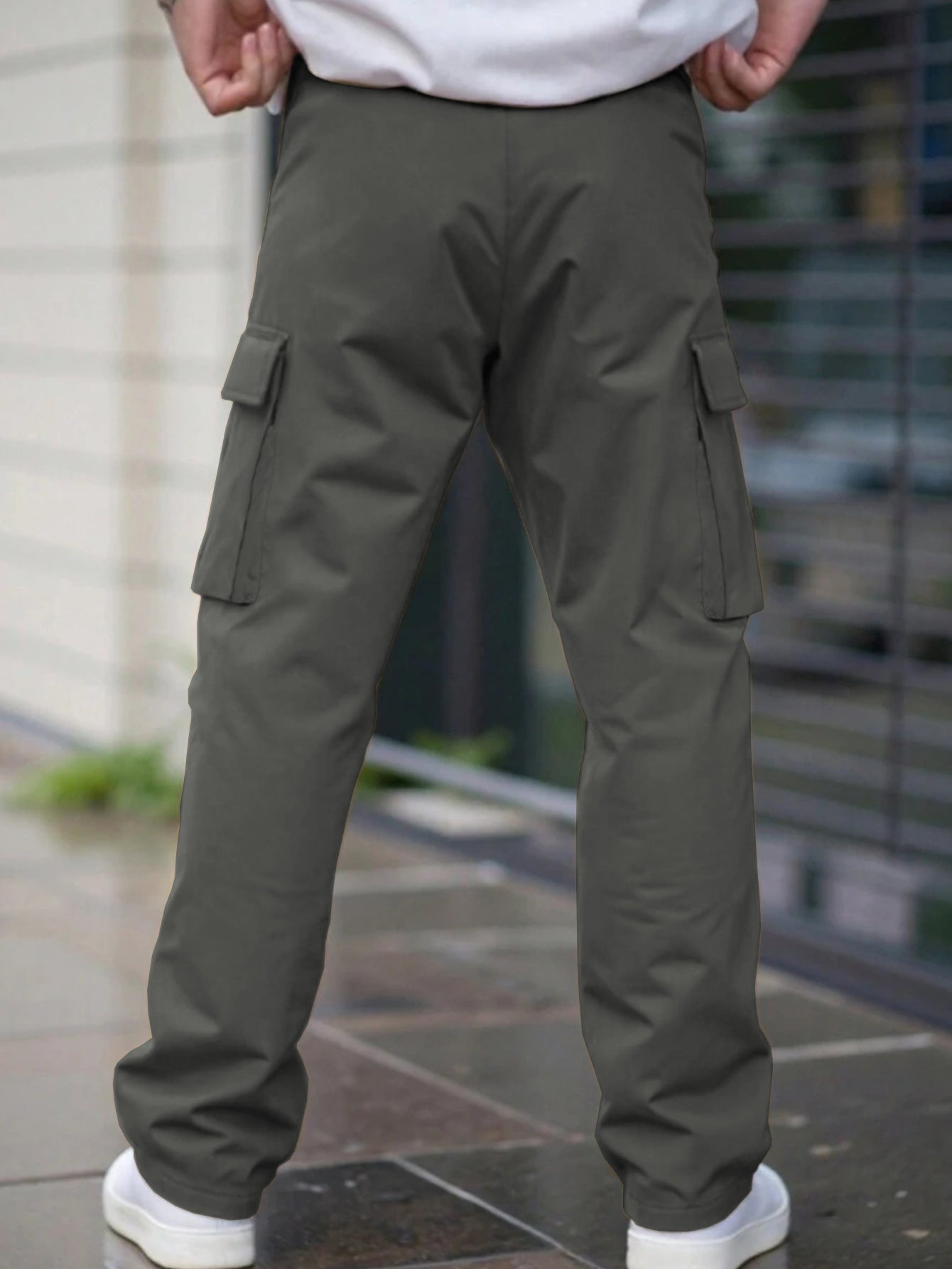 KZZ Men's casual cargo pants