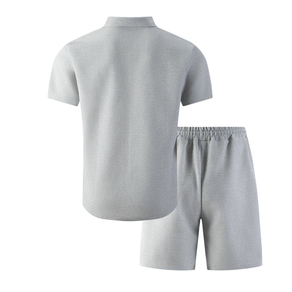 KZZ Men's Business Casual Sportswear Set