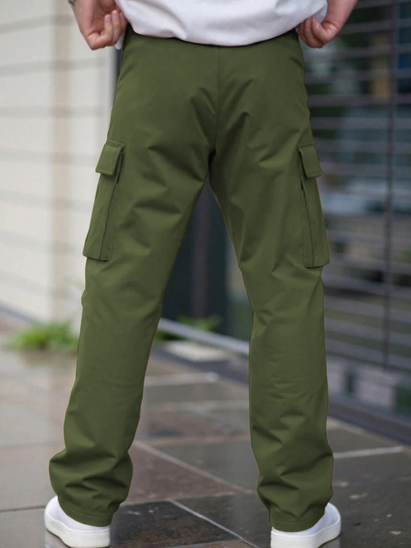KZZ Men's casual cargo pants