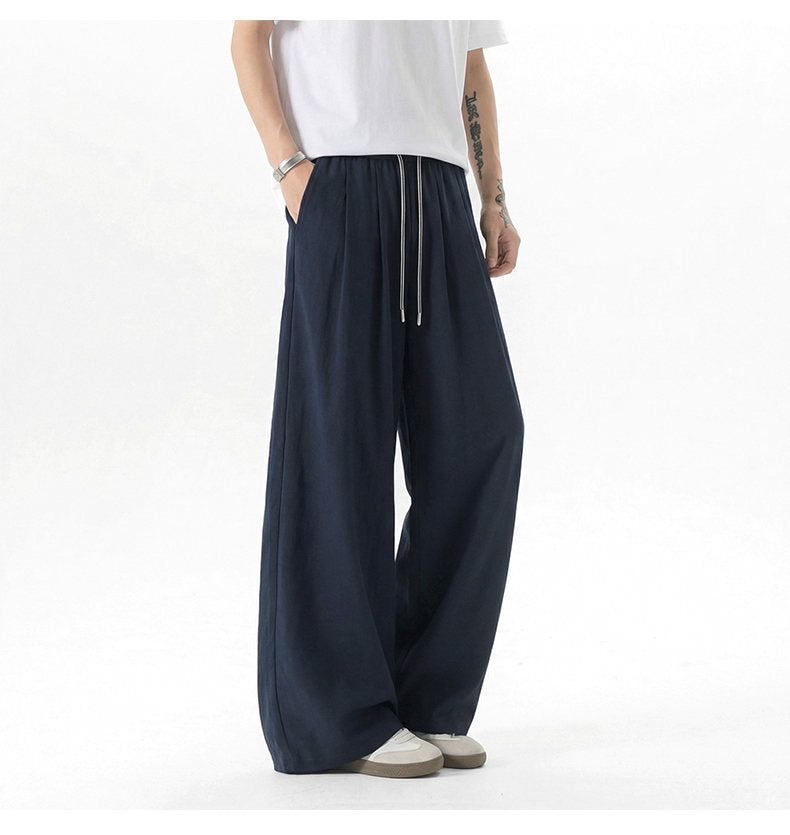 KZZ Ice-Feel Straight-Leg Pants