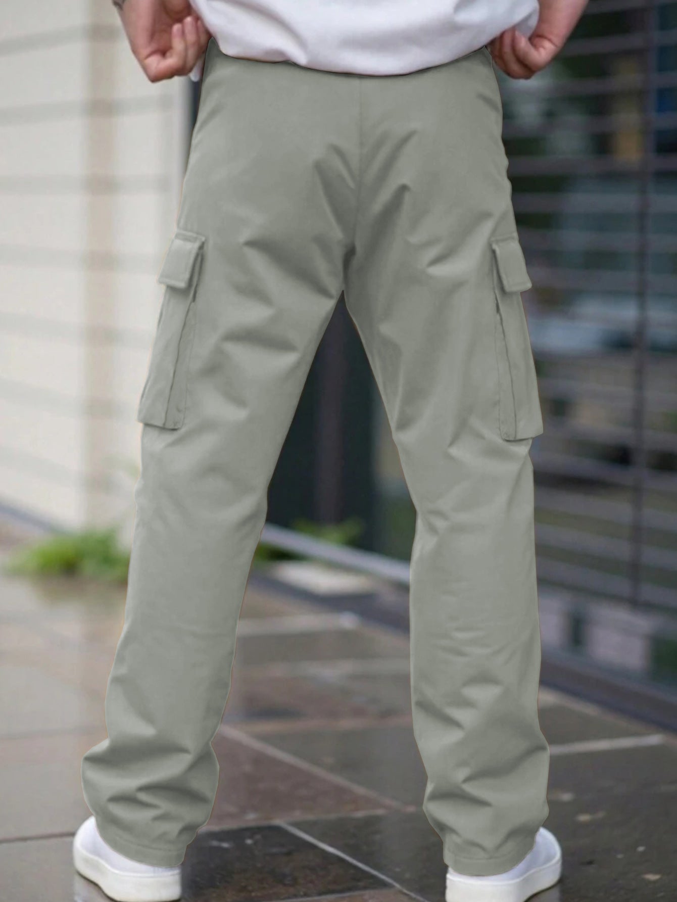 KZZ Men's casual cargo pants