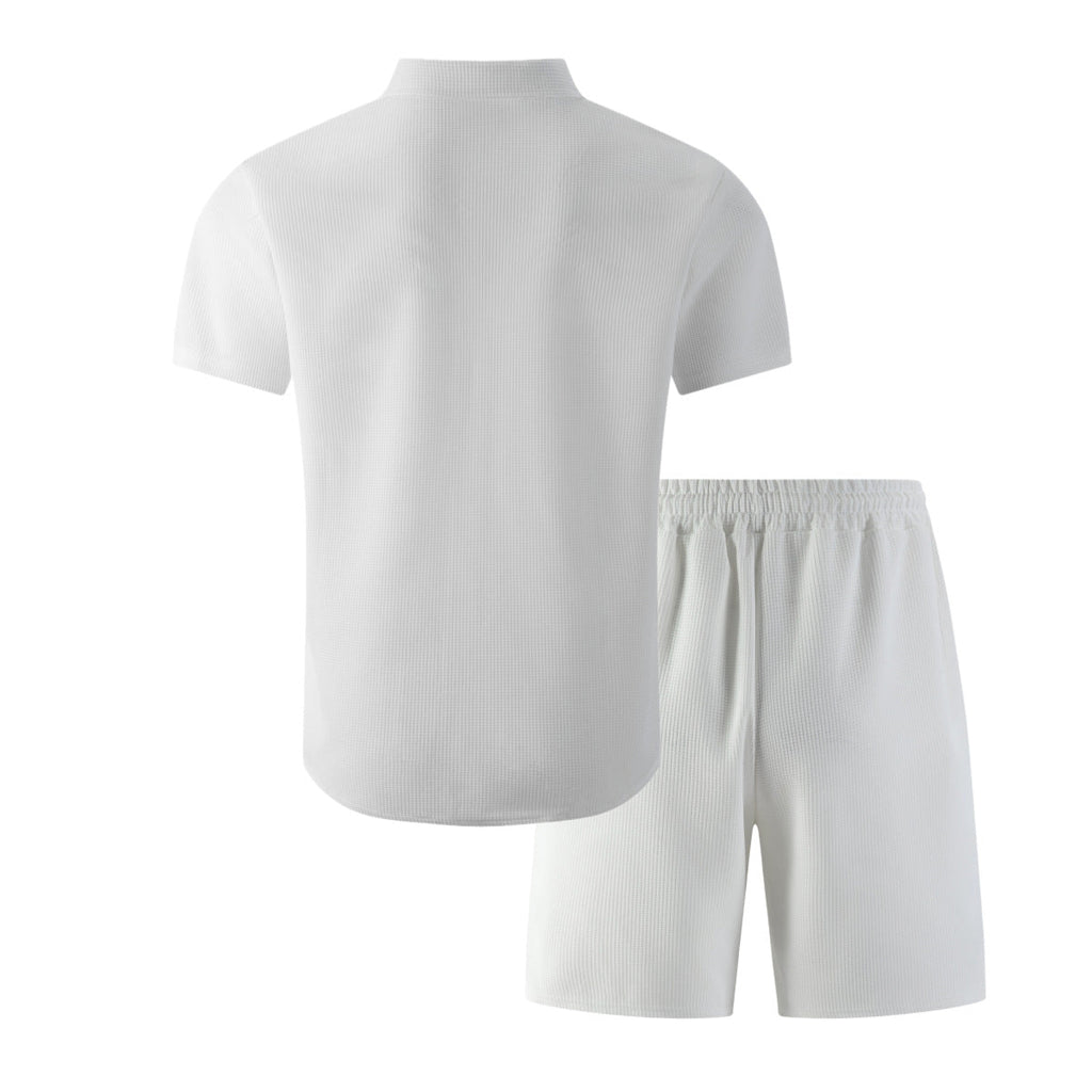 KZZ Men's Business Casual Sportswear Set