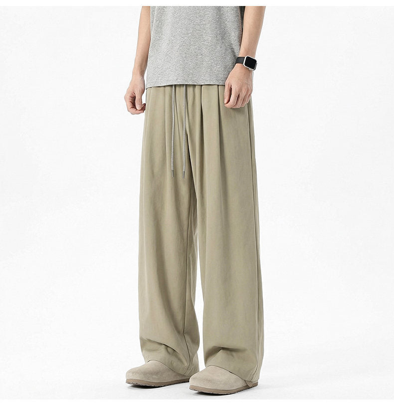 KZZ Ice-Feel Straight-Leg Pants
