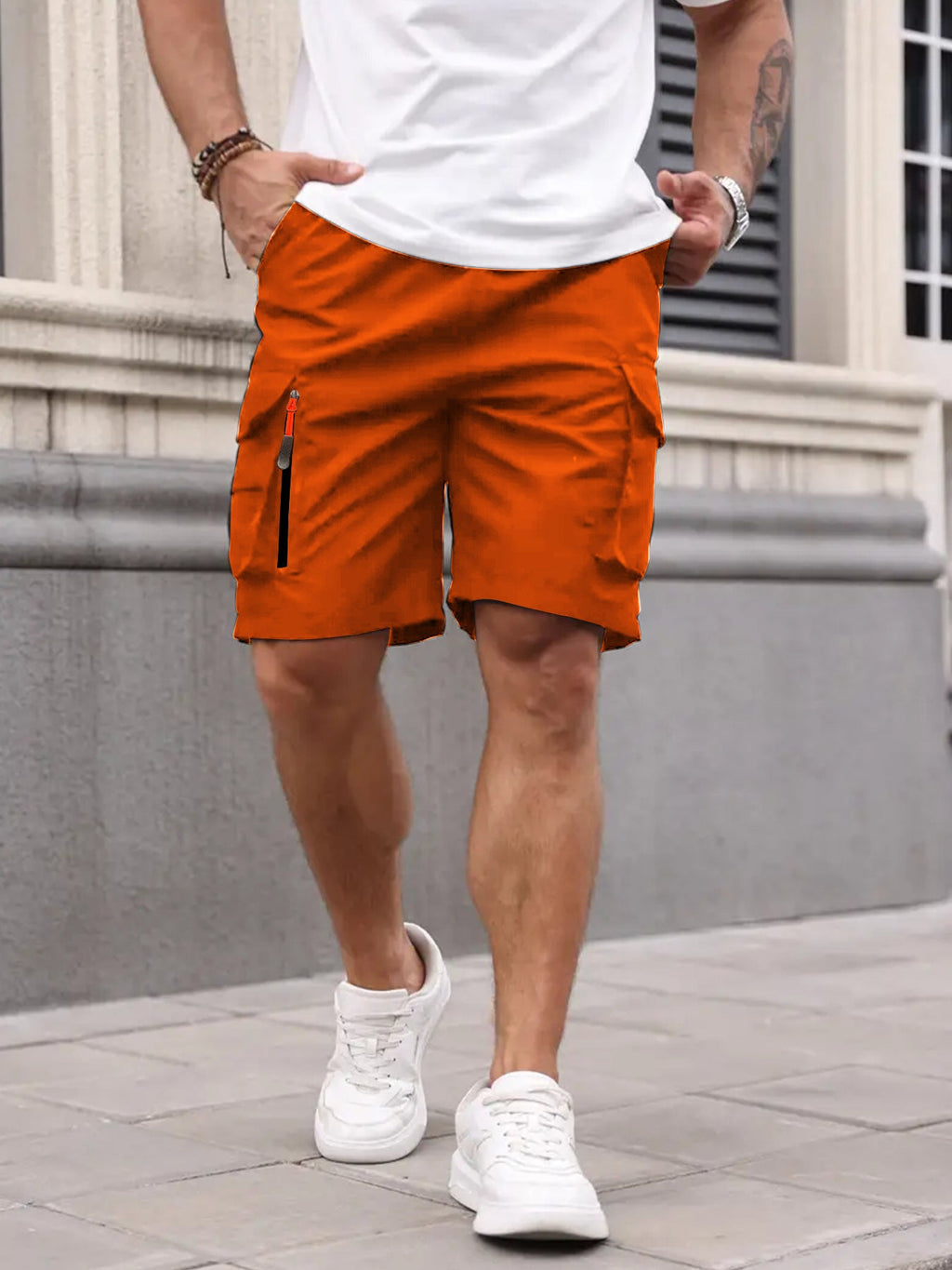 KZZ New Men's Cargo Shorts