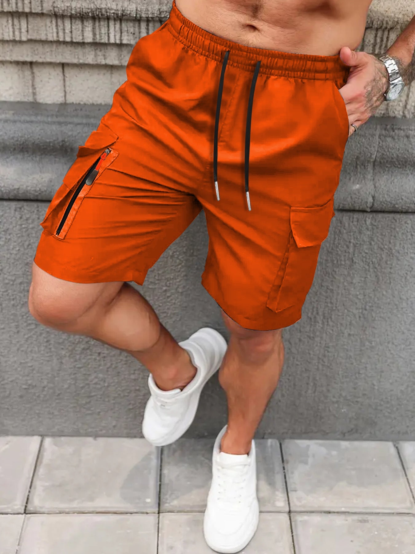 KZZ New Men's Cargo Shorts