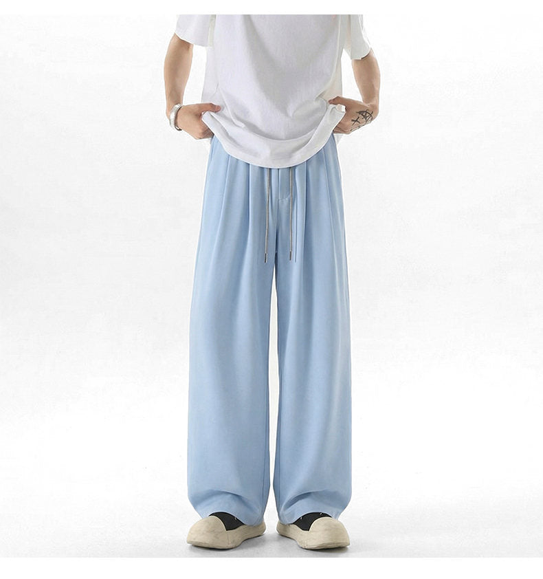 KZZ Ice-Feel Straight-Leg Pants
