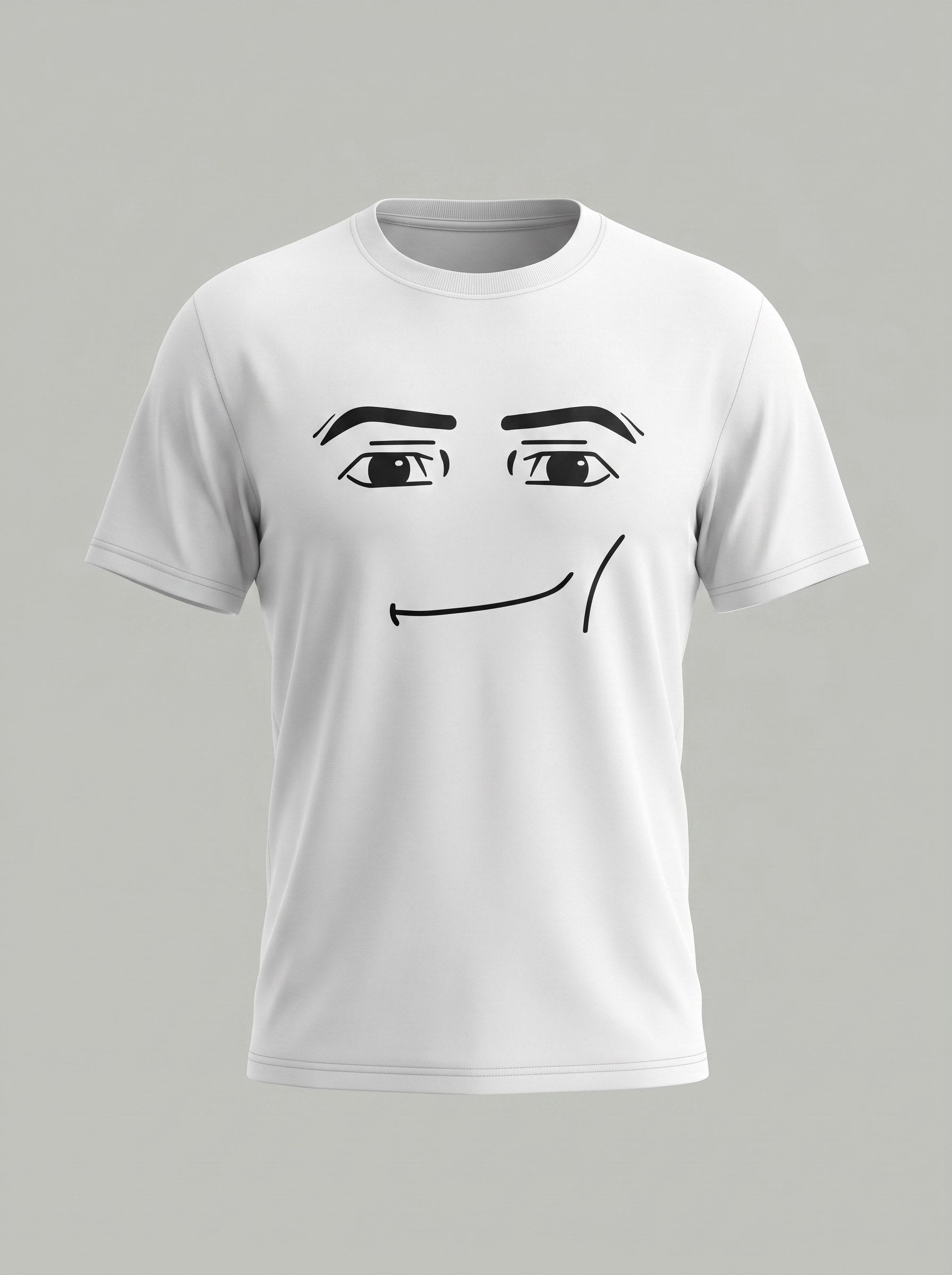 KZZ Men's Crew Neck Short-Sleeve Printed T-Shirt