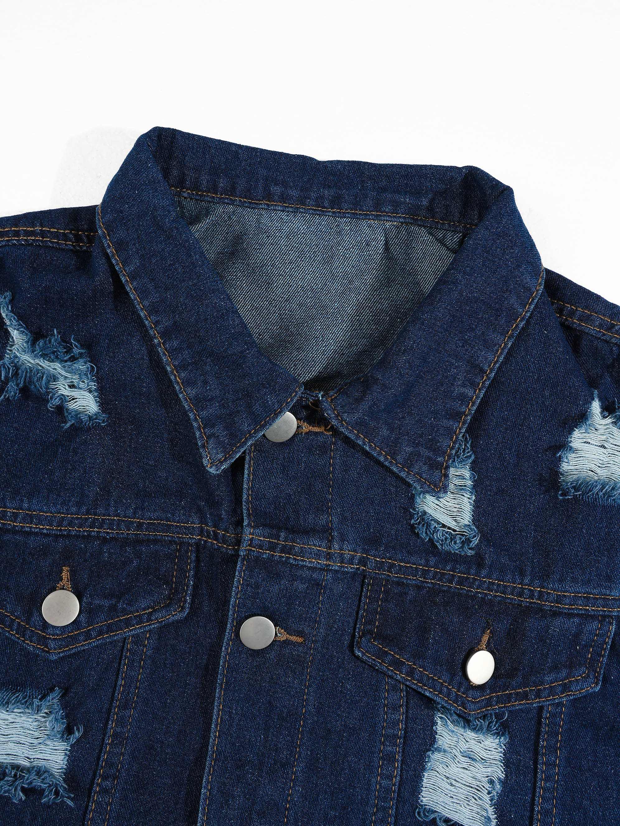 KZZ Men's Denim Jacket