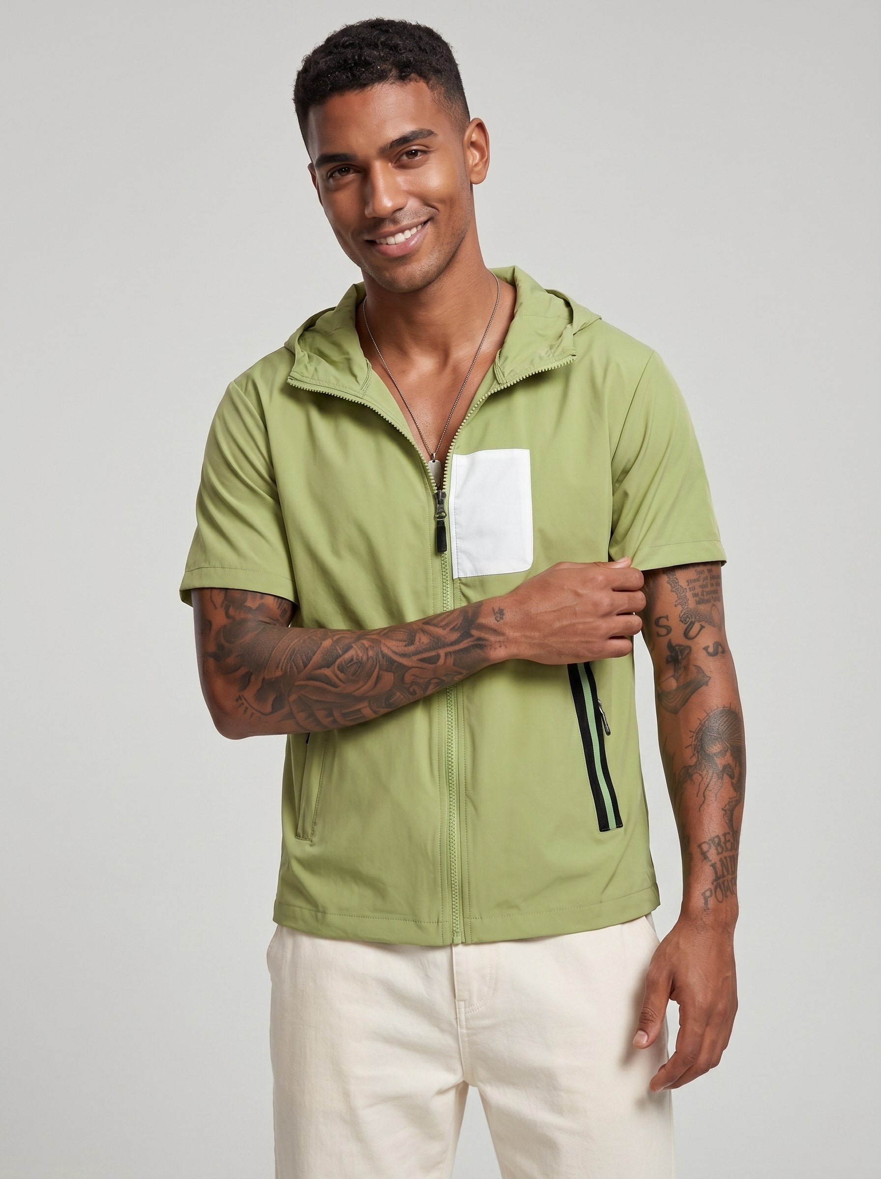 KZZ Short-Sleeve Hoodie