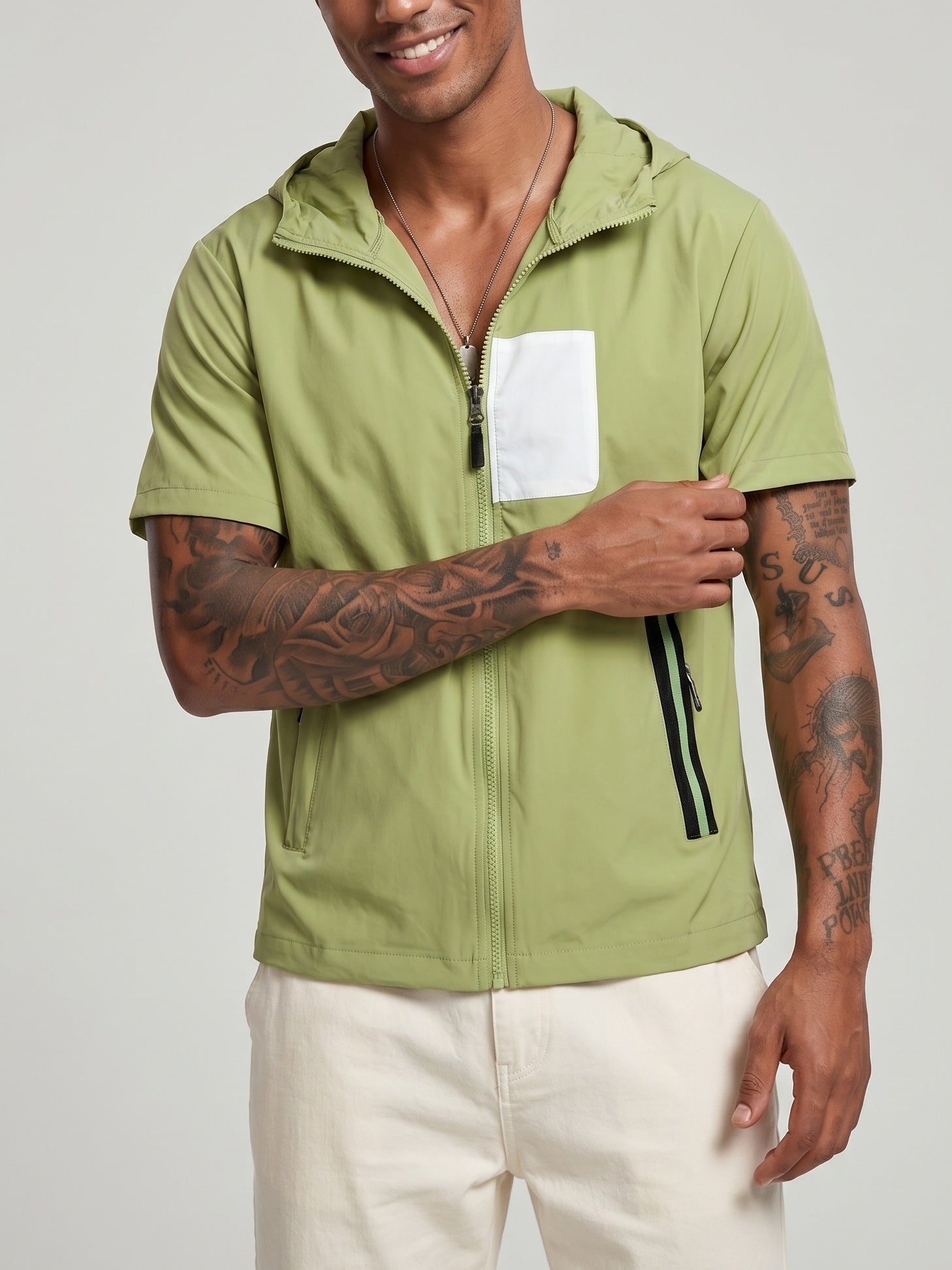 KZZ Short-Sleeve Hoodie