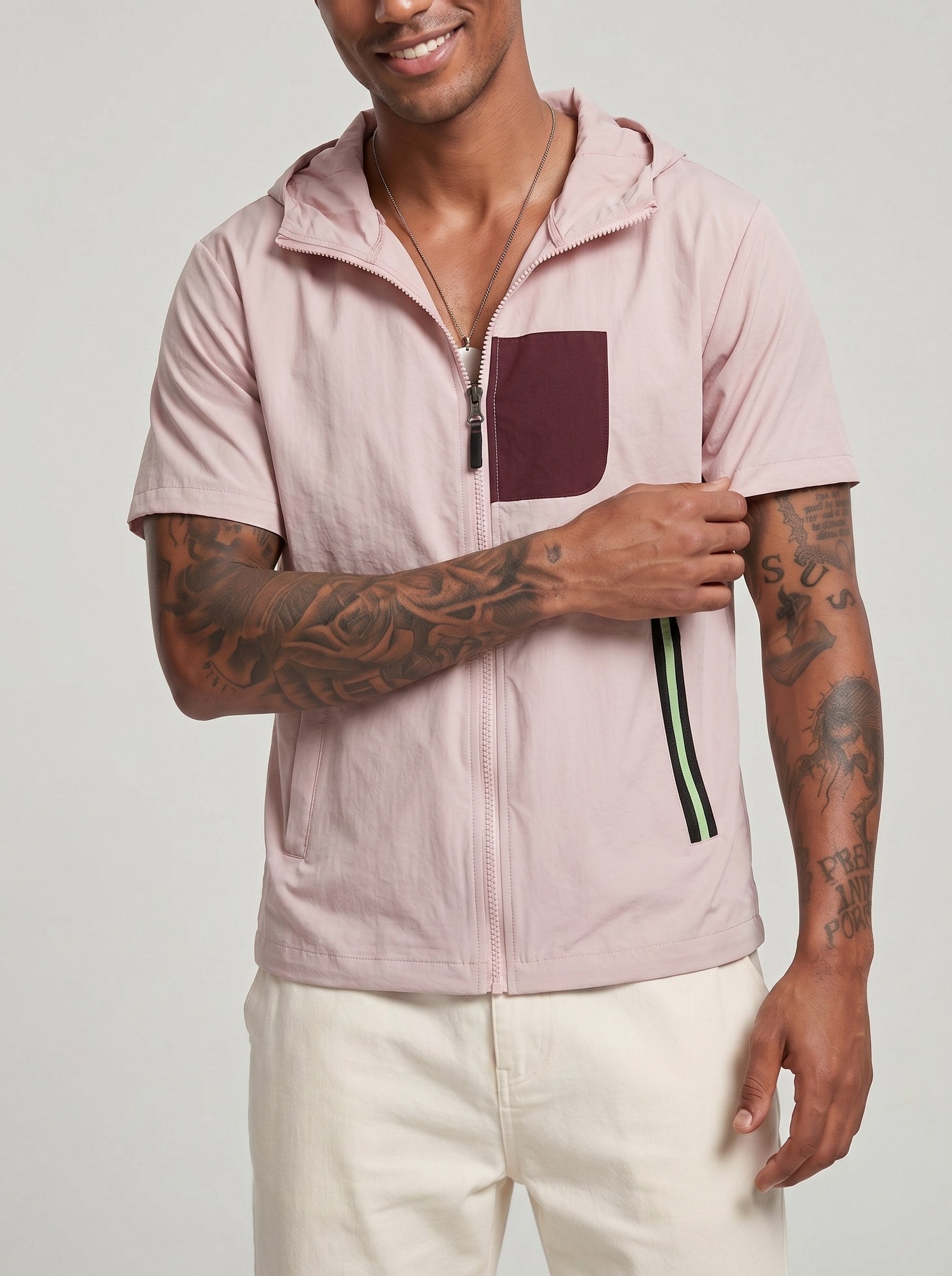 KZZ Short-Sleeve Hoodie