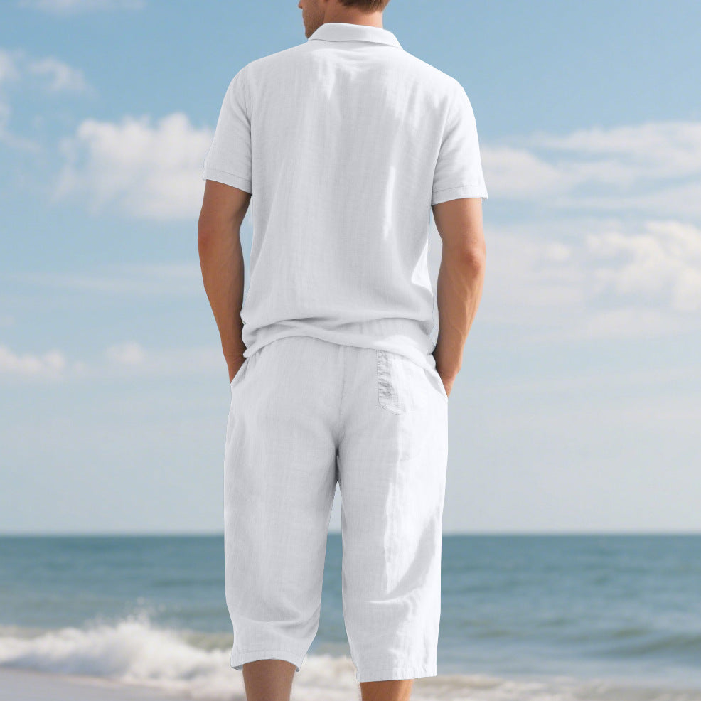 KZZ Loose-Fit, Casual, and Stylish Two-Piece Set
