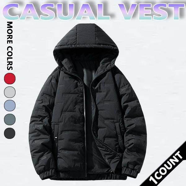 KZZ Men's Winter Warm Jacket Lightweight and windproof Lining Regular Fit