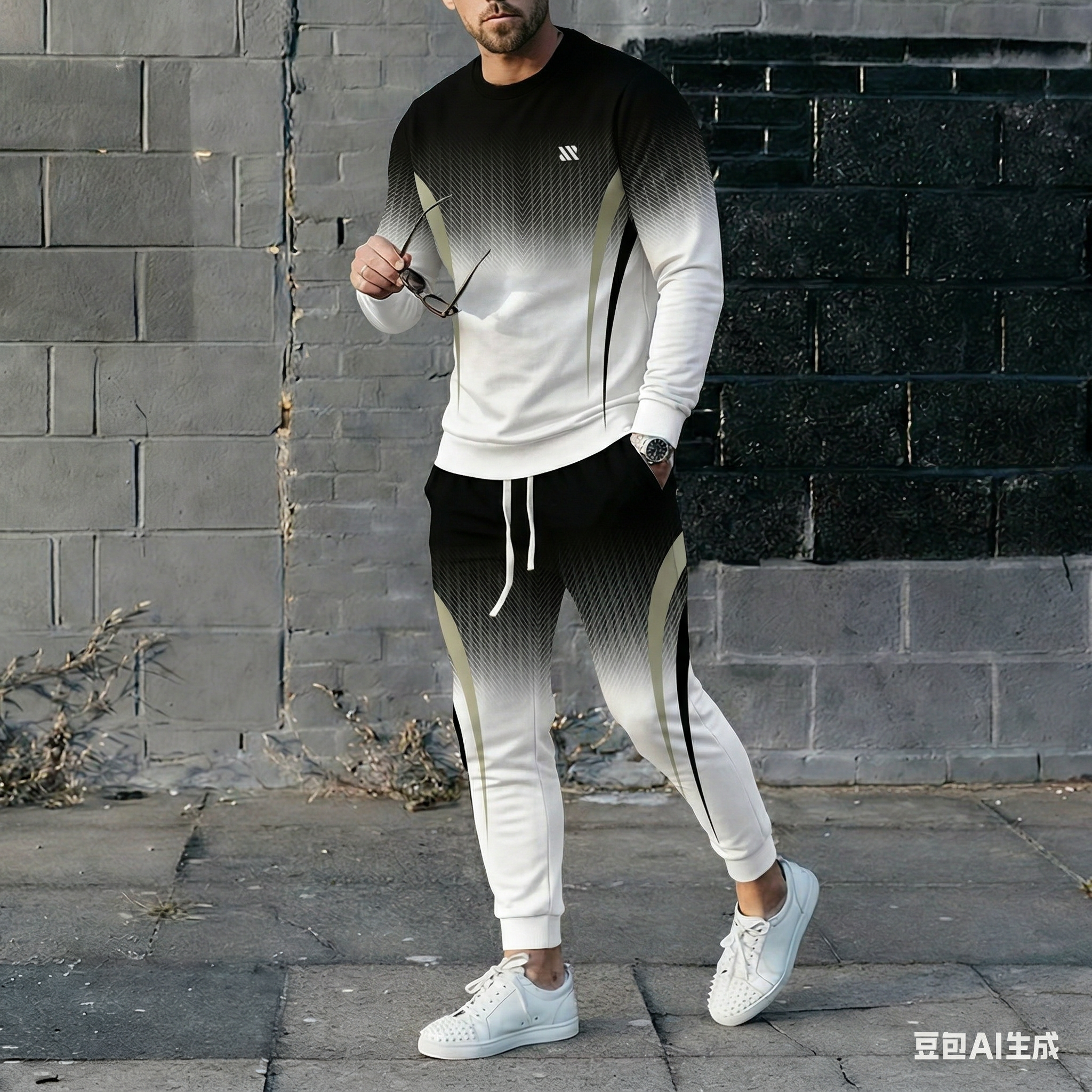 KZZ Men's Long Sleeve Gym Training Shirt