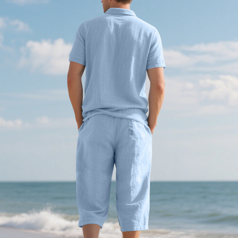 KZZ Loose-Fit, Casual, and Stylish Two-Piece Set