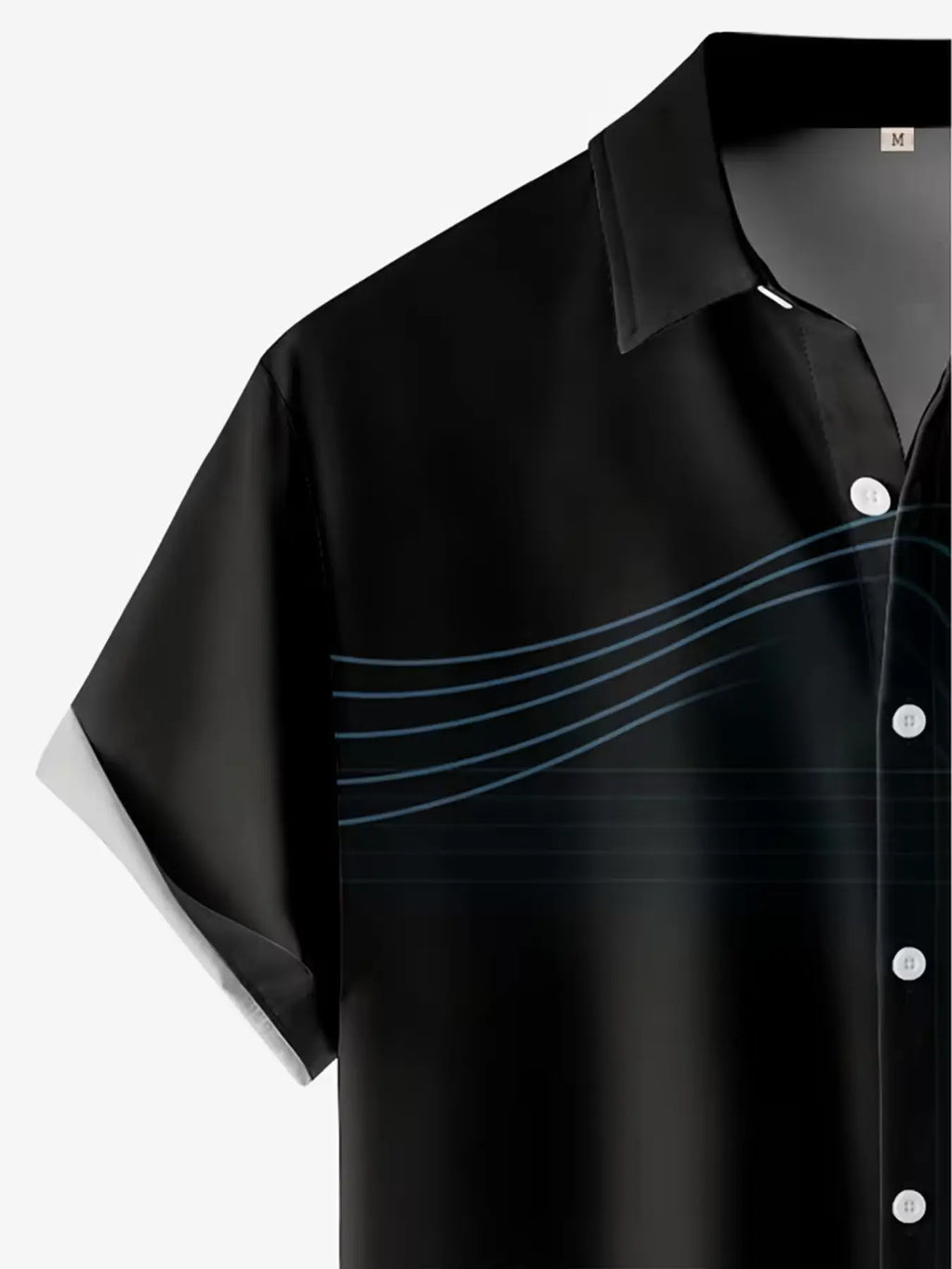 KZZ Summer Short-Sleeve Collared Top