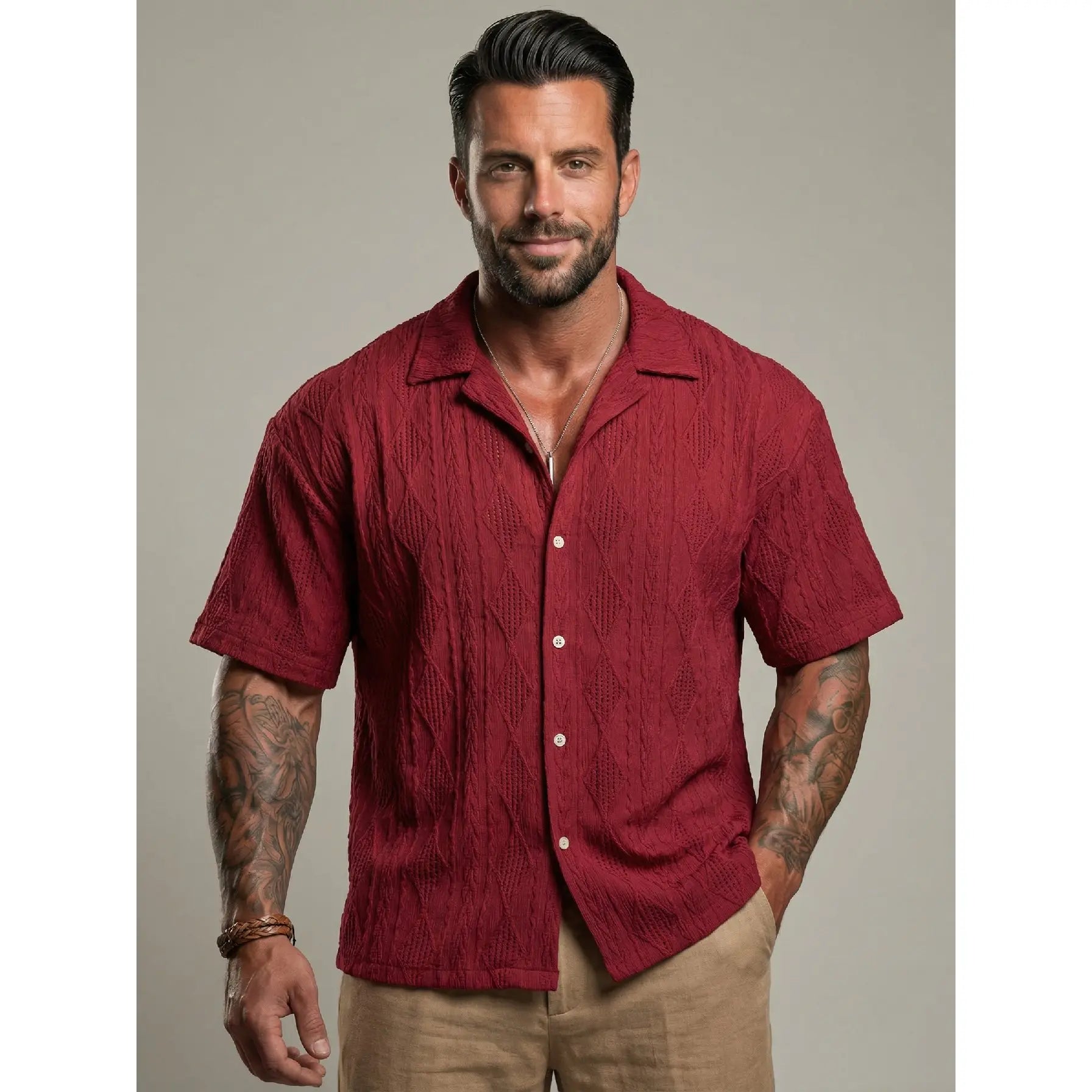 KZZ Men's Polo Shirt