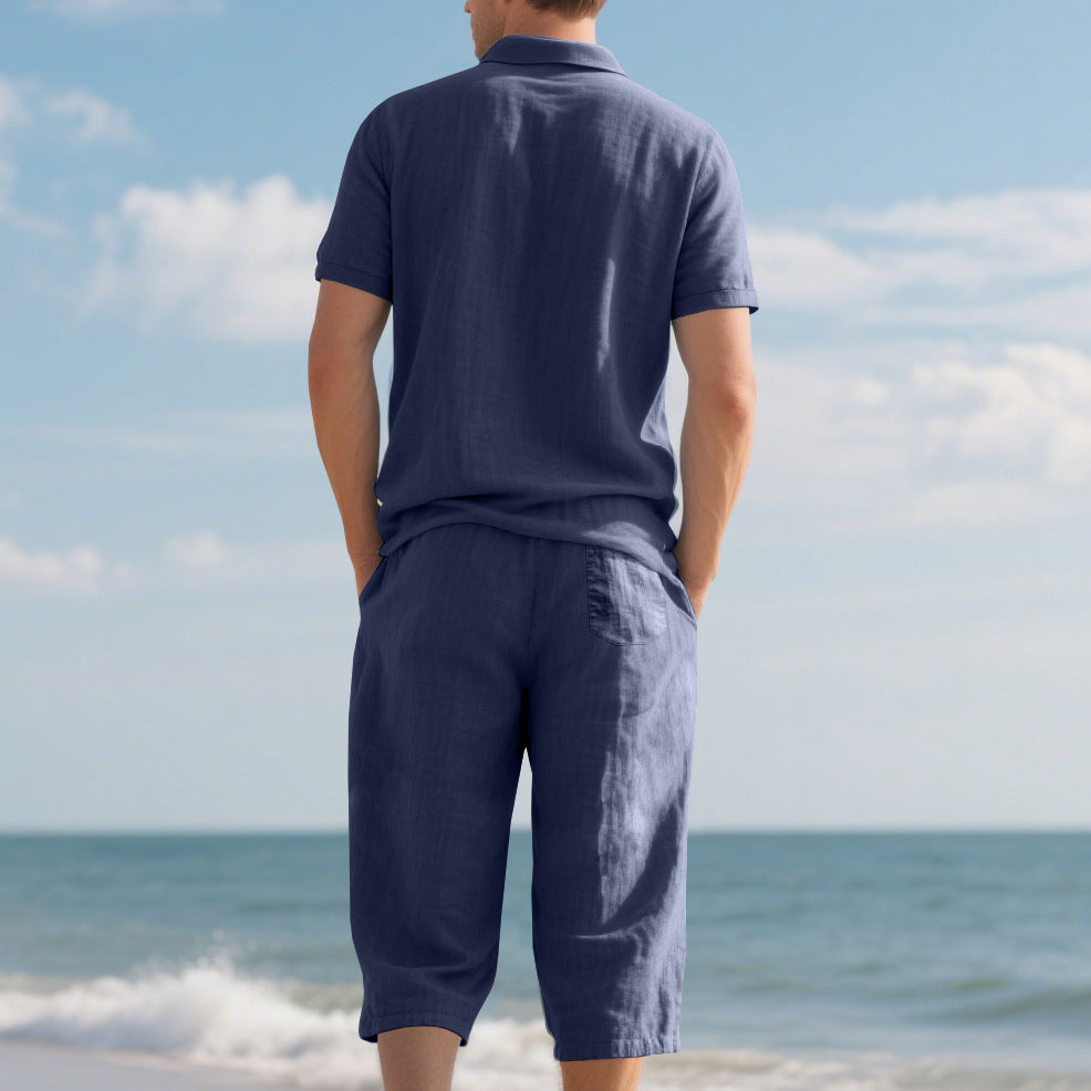 KZZ Loose-Fit, Casual, and Stylish Two-Piece Set