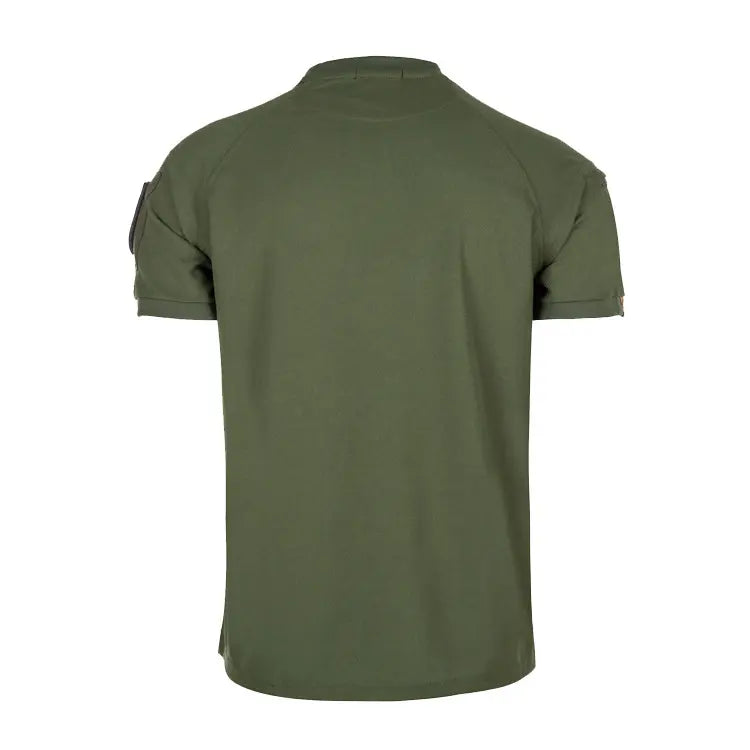 KZZ Men's Summer Solid-Color Crew-Neck Short-Sleeve T-Shirt