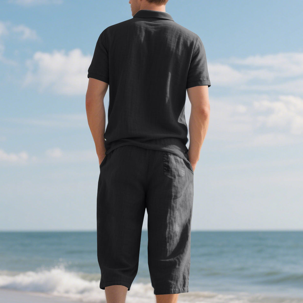 KZZ Loose-Fit, Casual, and Stylish Two-Piece Set