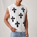 KZZ Street-Style Sleeveless Sweater