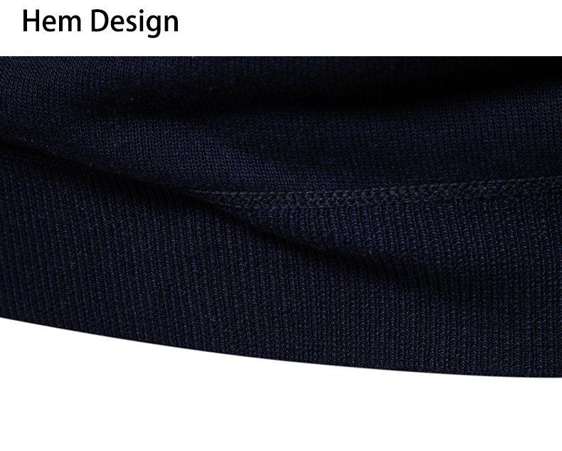KZZ Men's Quarter Zip Sweater Slim Fit Lightweight High Neck Pullover Casual Sweater