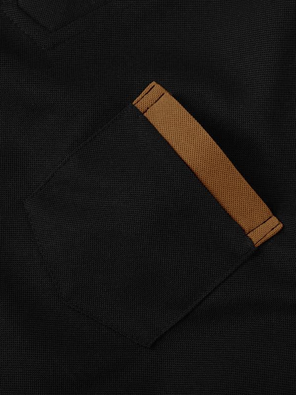 KZZ Men's versatile spring, autumn, and winter collar shirt