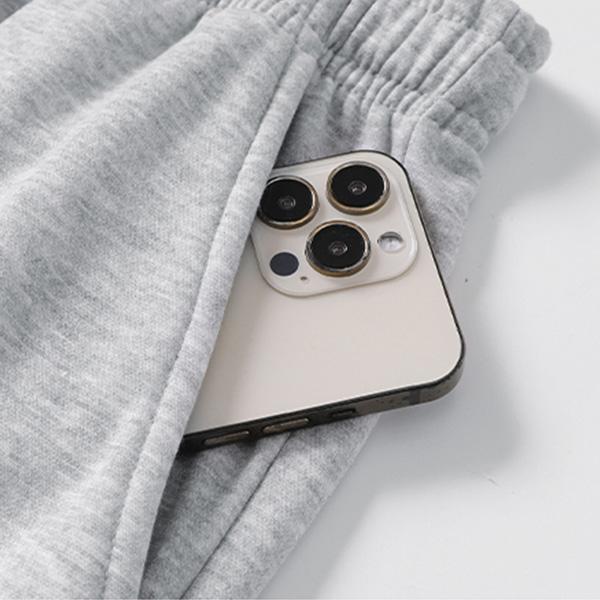 KZZ Autumn & Winter Lazy Set Fleece Hoodie + Straight-Leg Sweatpants