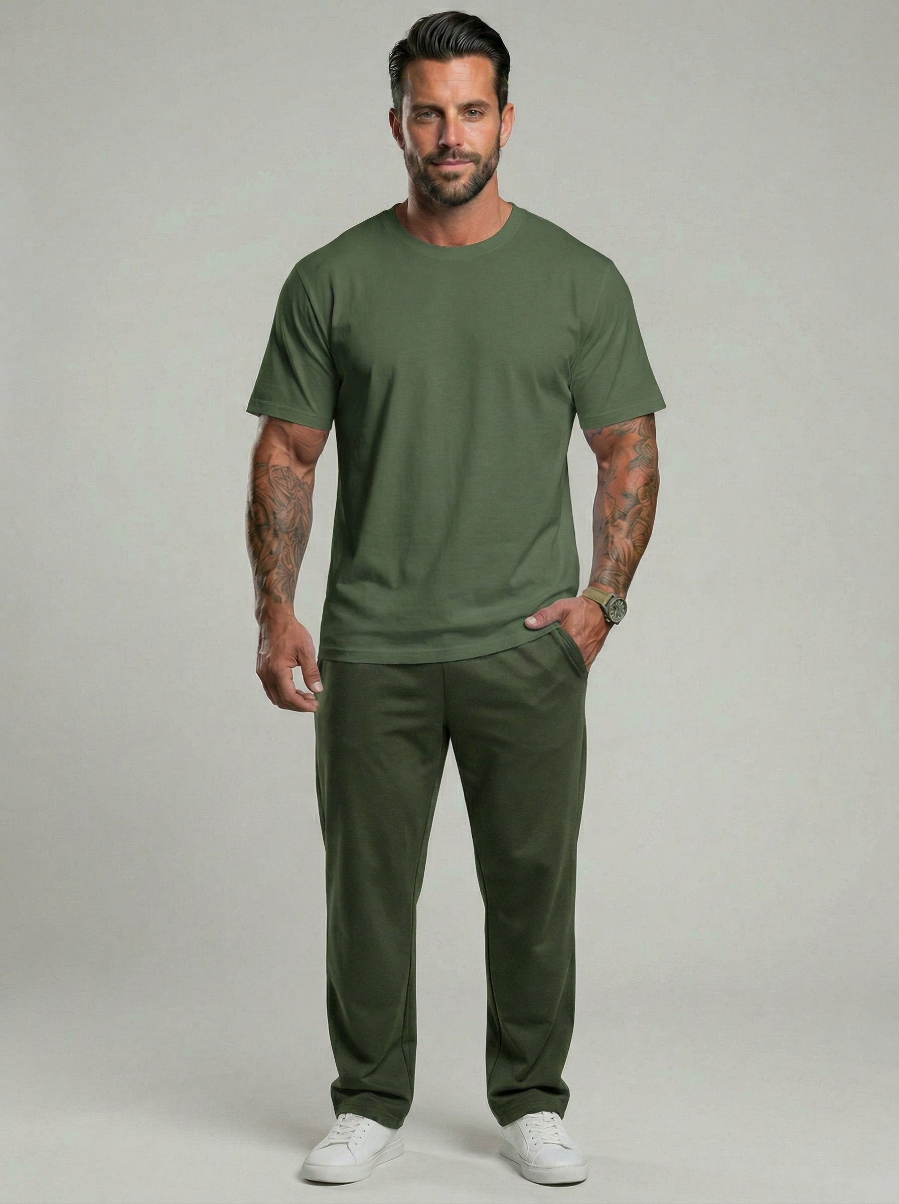 KZZ Men's Active Short Sleeve T Shirts