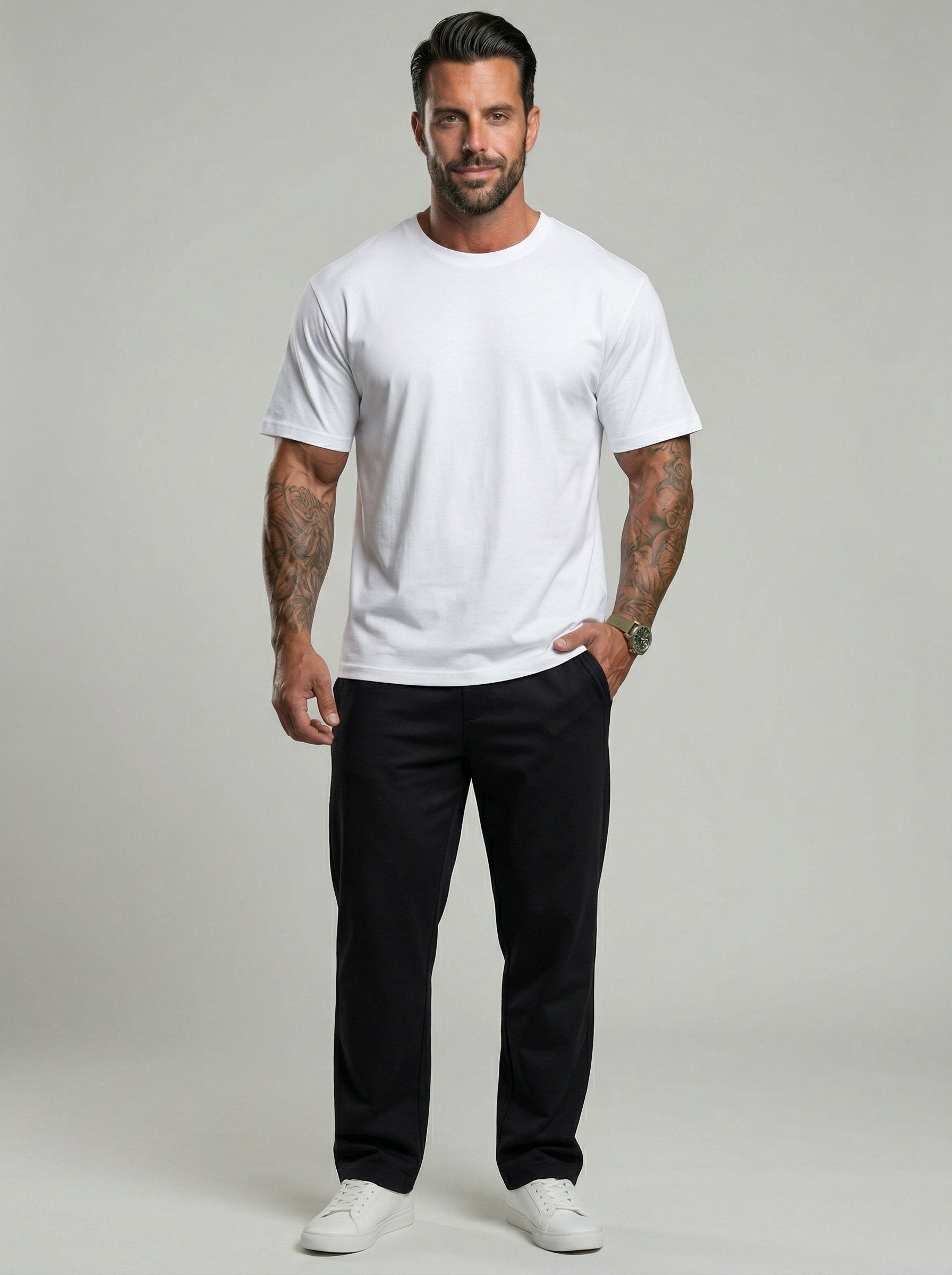 KZZ Men's Active Short Sleeve T Shirts