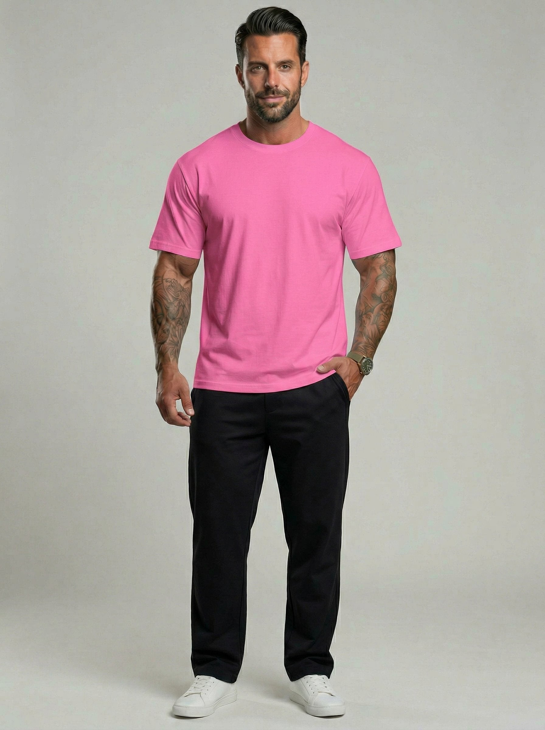 KZZ Men's Active Short Sleeve T Shirts
