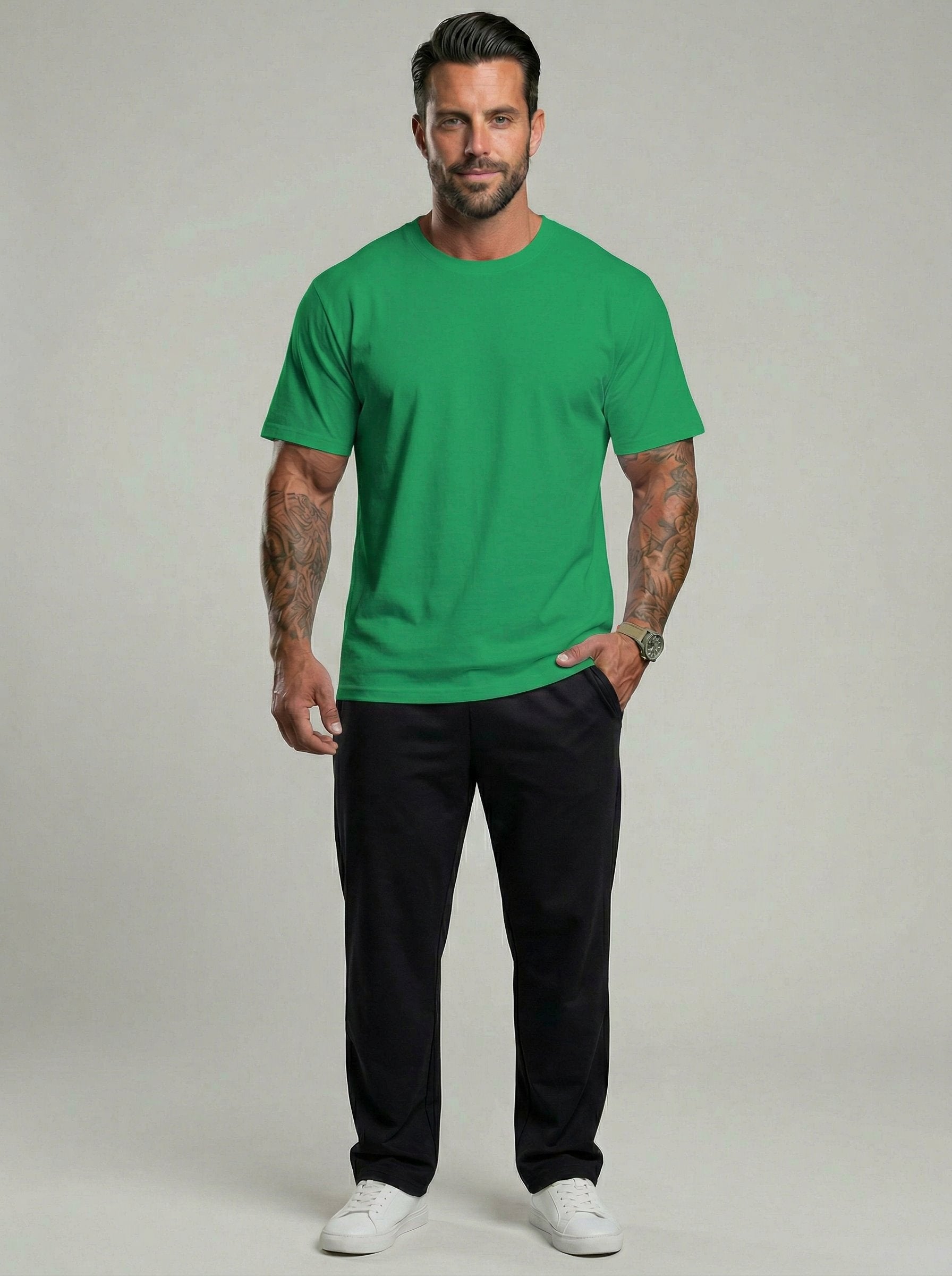 KZZ Men's Active Short Sleeve T Shirts