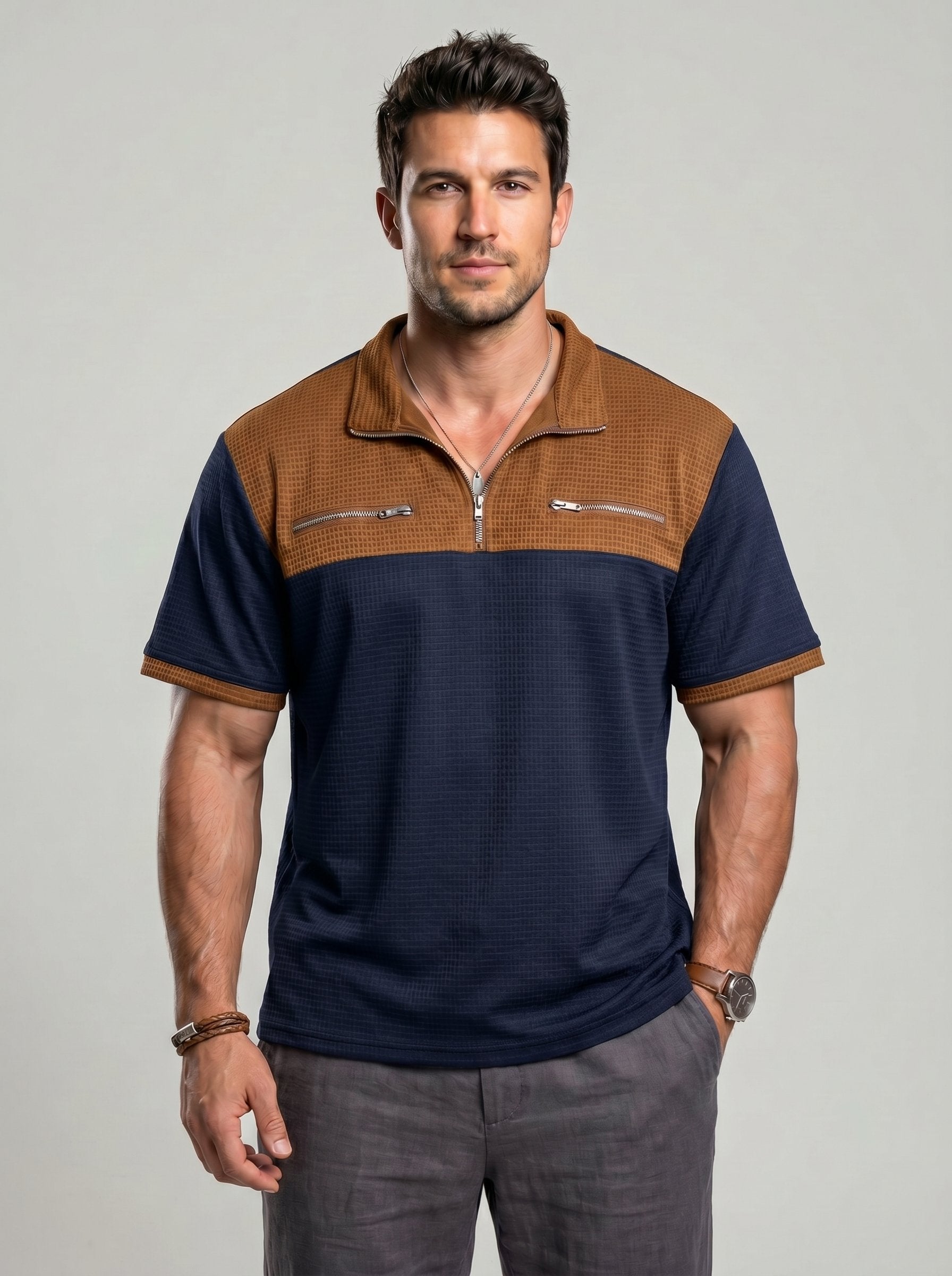 KZZ Slim-Fit Summer Top